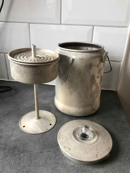 Photo of free Army style camping coffee pot (High Green, S35) #2
