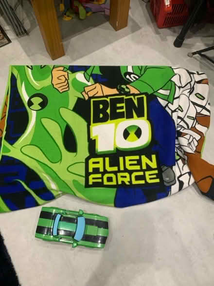 Photo of free Ben 10 car and blanket (Malvern Link WR14) #1