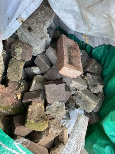 Photo of free wood & brick stone (Crystal Palace) #1