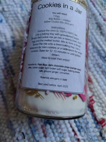 Photo of free Cookies in a jar, dry ingredients (Tooting, SW17) #3