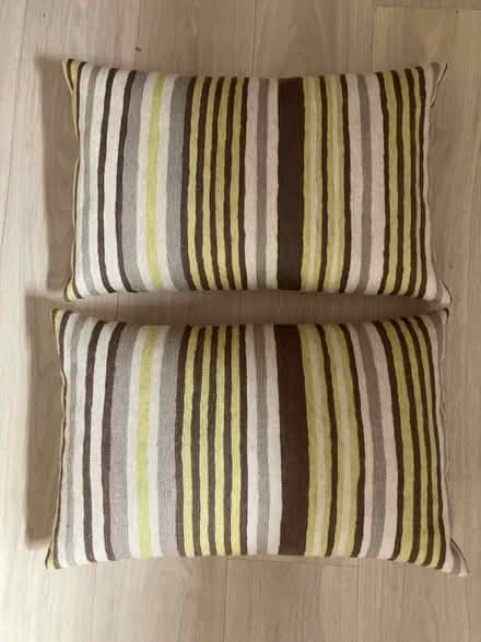 Photo of free Pair of cushions / pillows (North Abingdon OX14) #1