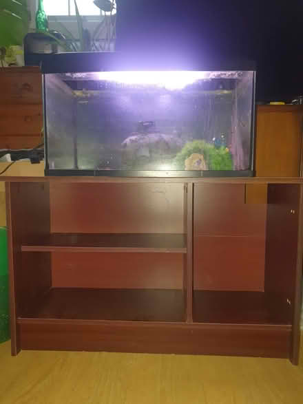 Photo of free Aquarium with cupboard (Ellesmere Port, CH65) #1