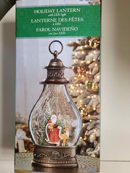 Photo of free Decorative Christmas Lantern - New (Erin Mills) #1