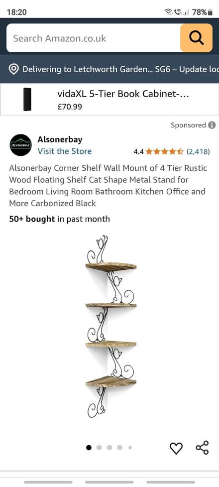 Photo of free Shelves with cat shaped brackets (Letchworth) #1