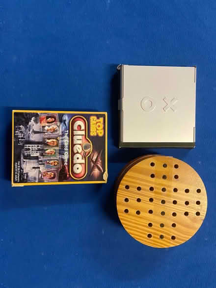 Photo of free Cluedo - The Card Game & Noughts + Crosses & Solitaire (Hilton DE65) #1
