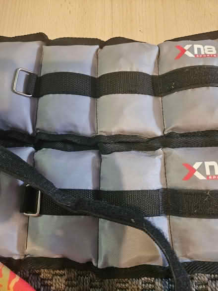 Photo of free 4 x Leg weights with Velcro strap (Teddington) #2