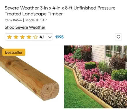 Photo of Wood for Garden (Burtonsville, MD) #1