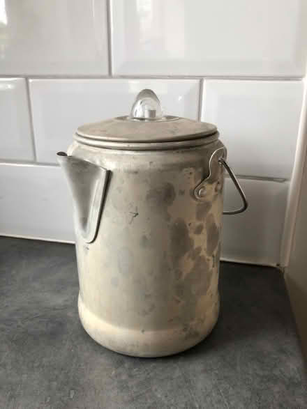 Photo of free Army style camping coffee pot (High Green, S35) #1