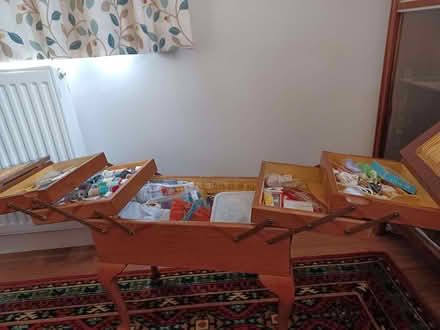 Photo of free Needlework cabinet & contents (Kidlington OX5) #2