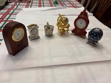 Photo of free Lot of Miniature Clocks (Middletown, NJ) #1