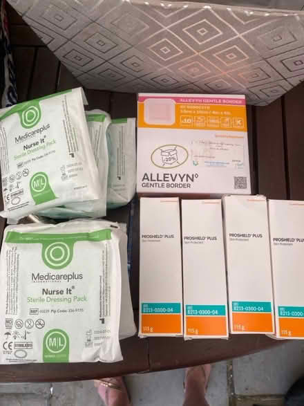 Photo of free Medical supplies skin protection & nursing kit (Hornchurch RM11) #1