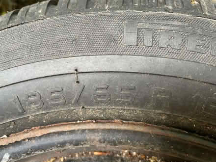 Photo of free Pirelli P2000 85/65R with wheel attached (Steventon OX13) #2