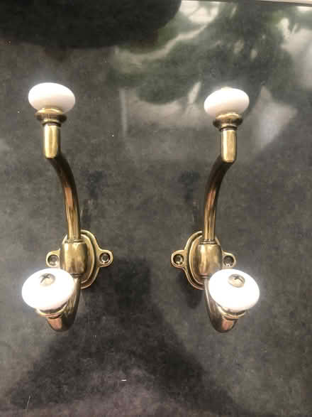 Photo of free Brass door hooks (Cavendish DE23) #1