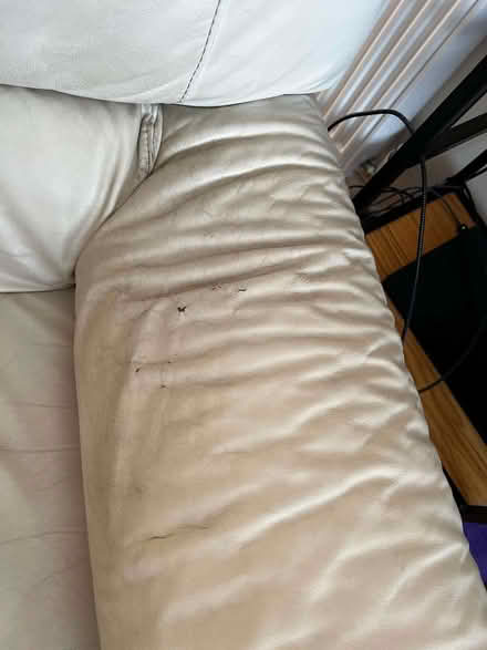 Photo of free 3 seater leather sofa and chair (Stoughton GU2) #3