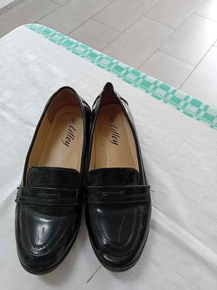 Photo of free Girls black shoes - size 6 (Cubbington CV32) #1