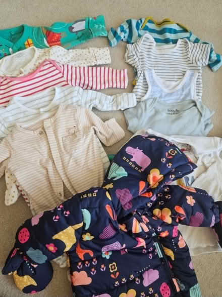 Photo of free Baby clothes newborn/up to 1 month (RG2 0WZ) #2