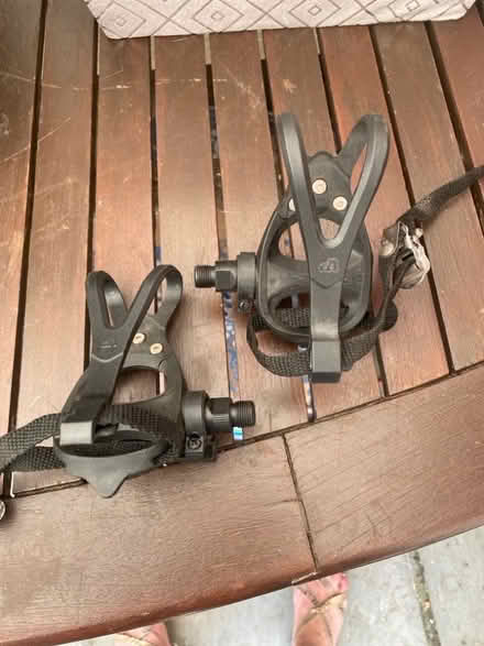 Photo of free Bike Pedal shoe clips (Hornchurch RM11) #1