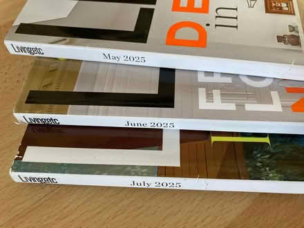 Photo of free Living etc magazines in great condition x 3 may-July 2025 (Southfields SW18) #2