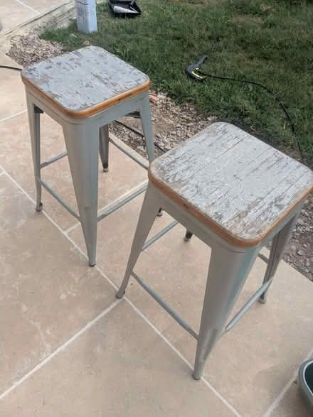 Photo of free 2x kitchen stools for refurbishment (Winsley BA15) #2