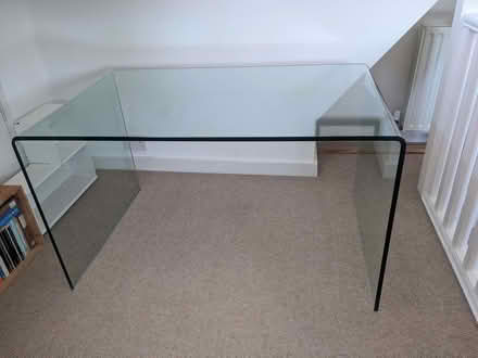 Photo of free Glass desk (St John's TN13) #1