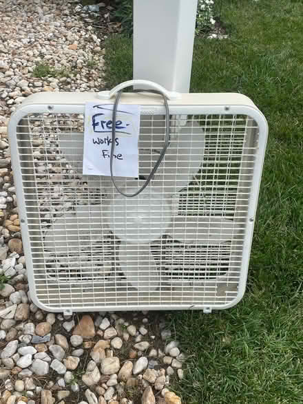 Photo of free Box fan (Dewey Beach) #1