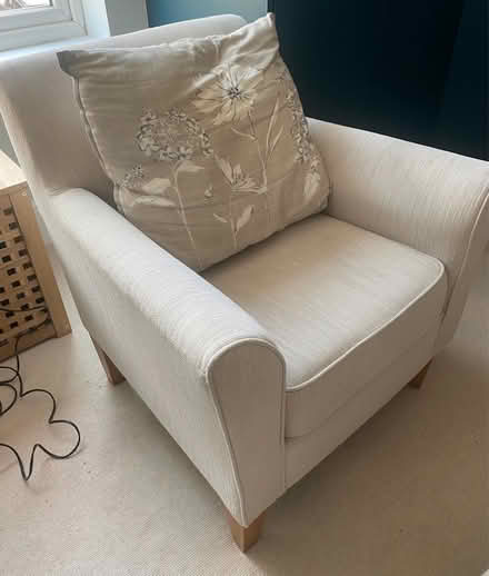 Photo of free Next easy chair (S8 Woodseats) #1