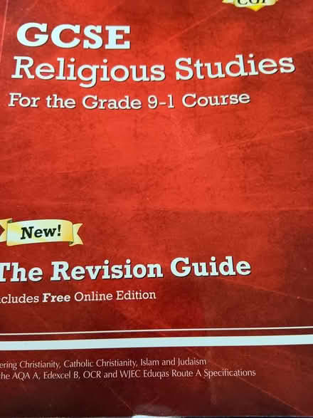 Photo of free RS GCSE revision guide (Baildon BD17) #1