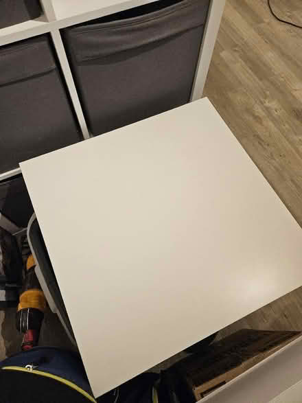 Photo of free IKEA Small White Table (Bestwood Park Estate NG5) #2