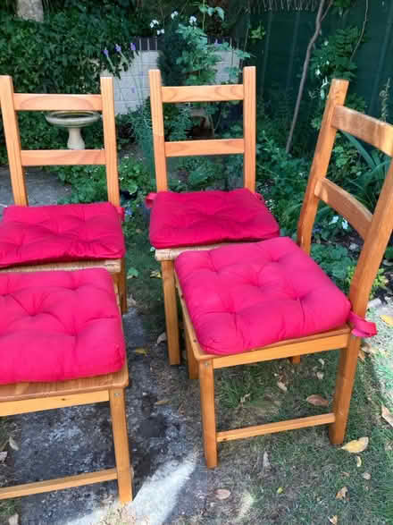 Photo of free Four IKEA chairs (GL52 (Fairview/Pittville)) #2