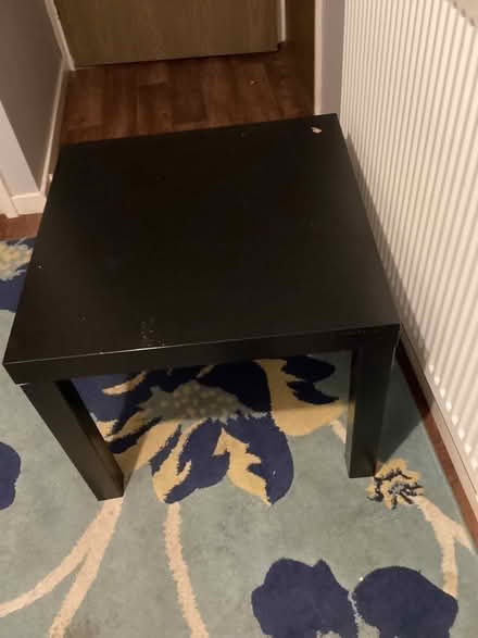 Photo of free Small black ikea table (Nottingham NG8) #1
