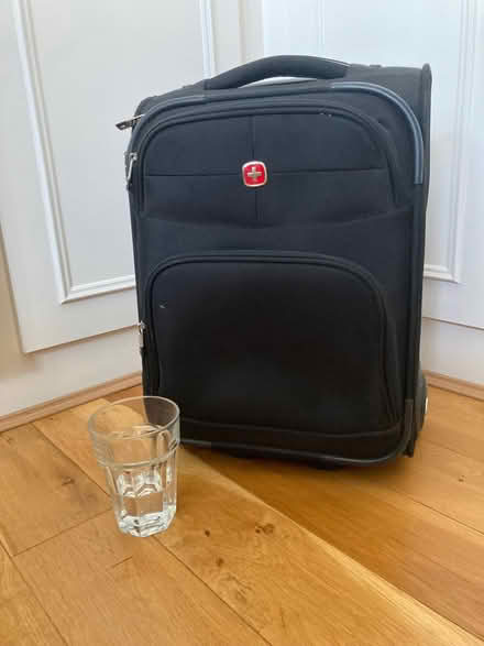 Photo of free Small suitcase with broken pull handle (Southfields SW18) #1