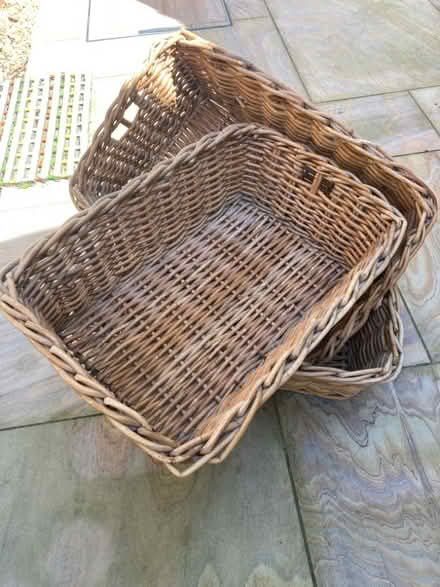 Photo of free Three willow baskets (Ashbrook SY6) #1