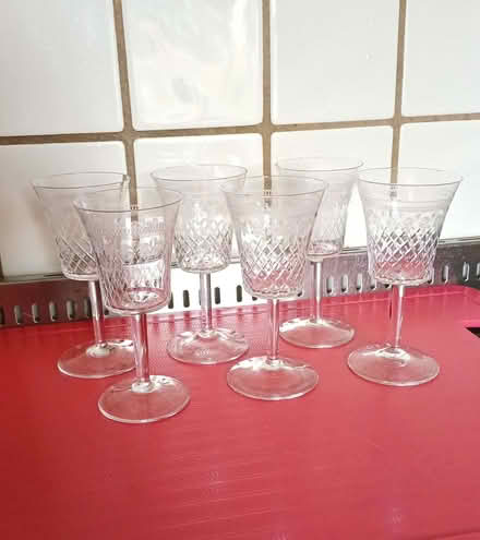 Photo of free 6 Sherry Glasses, Chipped, (CT7) #1