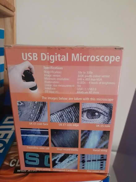 Photo of free USB Digital Microscope (Bridgnorth High Town WV16) #1