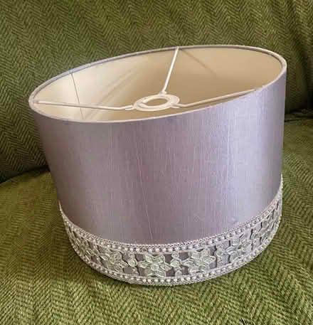 Photo of free Silver/Grey Mirrored Lampshade (Chandlers Ford SO53) #1