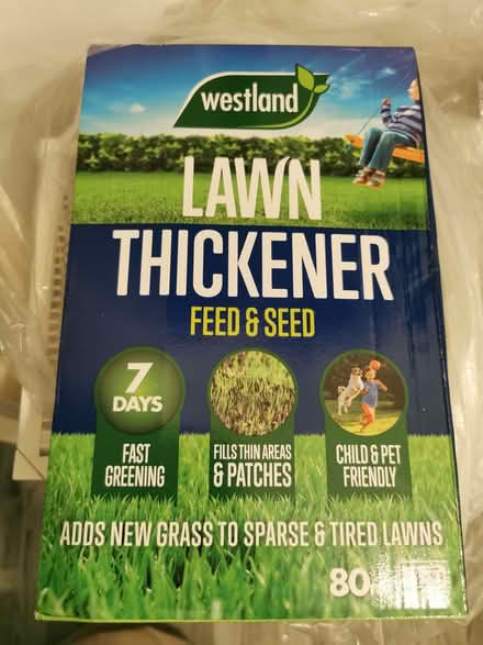 Photo of free Westland Lawn Thickener Seeds- only used a handful of it (Emlyn Gardens W12) #1