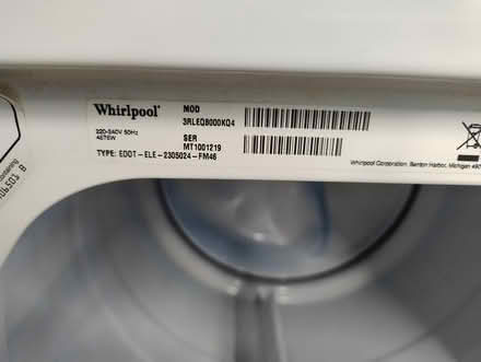 Photo of free Whirlpool Tumble Dryer (Sevenoaks Common TN13) #2