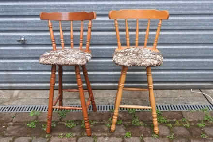 Photo of free Two tall chairs (Bramhall SK7) #1