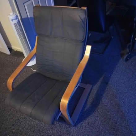Photo of free Black poang chair (Highfields ST17) #1