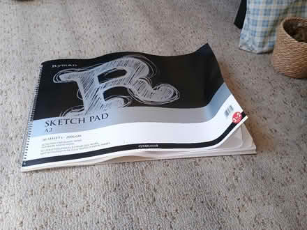 Photo of free A2 sketch pad, 200GSM (Nether Edge, S7) #4