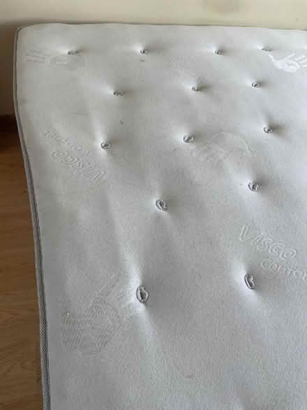 Photo of free 5' Double Bed. Divan With Drawer & Visco Foam Mattress (CT2) #2