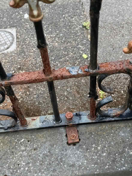 Photo of free Wrought iron gates and fence (Cheadle Hulme SK8) #4