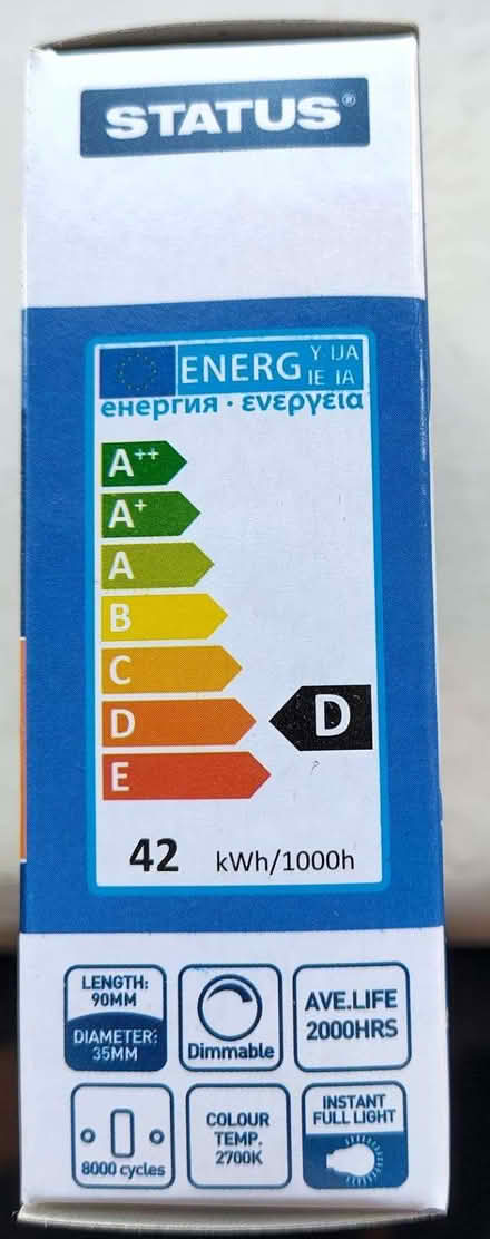 Photo of free 5 x 2-packs of bayonet cap 42w halogen light bulbs (Macclesfield SK11) #1