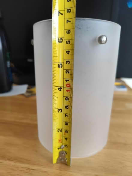 Photo of free Light fitting - frosted glass (Stepney Green, E1) #2