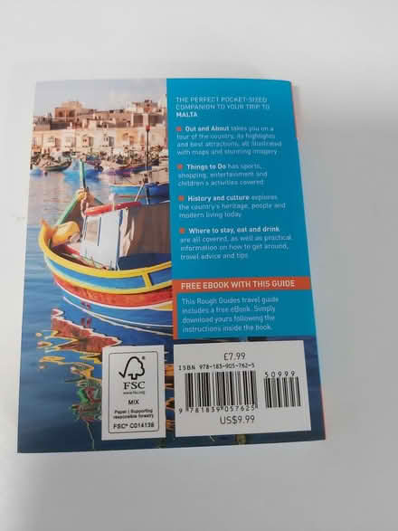 Photo of free Malta Guide Book (Woolton L25) #2
