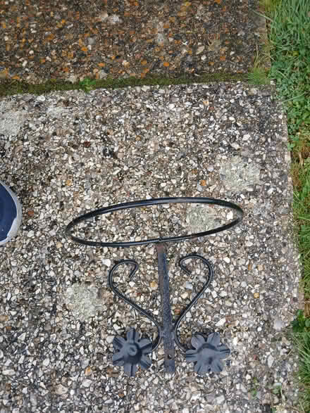 Photo of free 7 inch wall mntd plant pot holder (PO7 Purbrook) #2