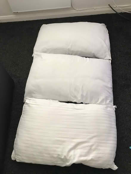Photo of free 3 pillows (Dunstable) #1
