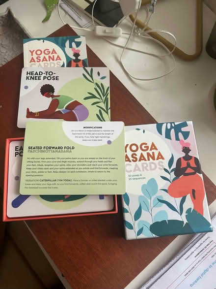Photo of free New Yoga Asana Cards (Steyning BN44) #1