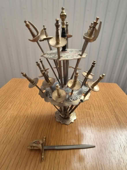 Photo of free Quirky cocktail stick holder (Morden Park) #1