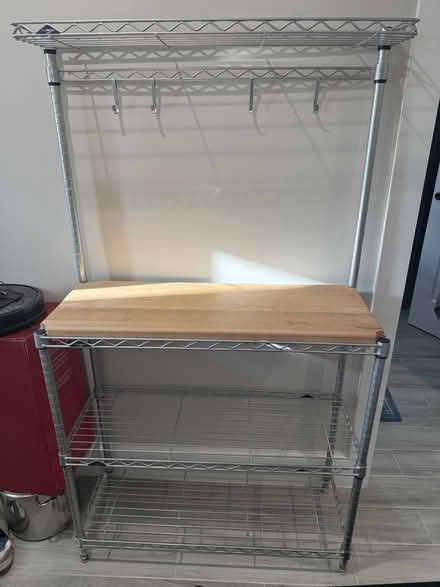 Photo of free Container Store Baker's Rack (Petworth) #2